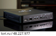 hard cable tv box ai generated. Стоковое AI-изображение, AI-художник Vectorwin / Фотобанк Лори