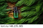 tree cedarwood oil ai generated. Стоковое AI-изображение, AI-художник Vectorwin / Фотобанк Лори