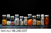 labels prescription bottles isolated ai generated. Стоковое AI-изображение, AI-художник Vectorwin / Фотобанк Лори