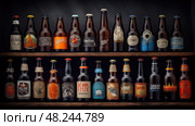 hops beer ai generated. Стоковое AI-изображение, AI-художник Vectorwin / Фотобанк Лори