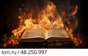 ashes bible fire ai generated. Стоковое AI-изображение, AI-художник Vectorwin / Фотобанк Лори