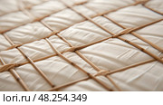 breathable mattress texture ai generated. Стоковое AI-изображение, AI-художник Vectorwin / Фотобанк Лори