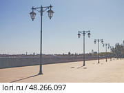 Крым, Евпатория, курорт, набережная, променад, архитектура. Стоковое фото, фотограф Андрей Макаренко / Фотобанк Лори