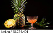 element pineappl pineapple fruit ai generated. Стоковое AI-изображение, AI-художник Vectorwin / Фотобанк Лори