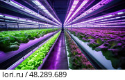 farming science of agriculture ai generated. Стоковое AI-изображение, AI-художник Vectorwin / Фотобанк Лори