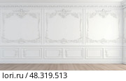 baseboard white wall molding ai generated. Стоковое AI-изображение, AI-художник Vectorwin / Фотобанк Лори
