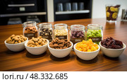 trailmix office snacks ai generated. Стоковое AI-изображение, AI-художник Vectorwin / Фотобанк Лори