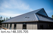 weather metal roof material ai generated. Стоковое AI-изображение, AI-художник Vectorwin / Фотобанк Лори