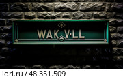stock wall street sign ai generated. Стоковое AI-изображение, AI-художник Vectorwin / Фотобанк Лори