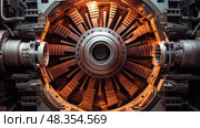 energy electricity power plant ai generated. Стоковое AI-изображение, AI-художник Vectorwin / Фотобанк Лори