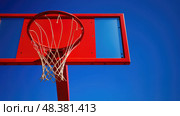 backboard red basketball ai generated. Стоковое AI-изображение, AI-художник Vectorwin / Фотобанк Лори