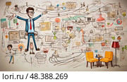 jokes office humor ai generated. Стоковое AI-изображение, AI-художник Vectorwin / Фотобанк Лори