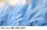 blades blue fescue ai generated. Стоковое AI-изображение, AI-художник Vectorwin / Фотобанк Лори