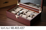 compartments luxury box ai generated. Стоковое AI-изображение, AI-художник Vectorwin / Фотобанк Лори