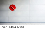 circle red no symbol ai generated. Стоковое AI-изображение, AI-художник Vectorwin / Фотобанк Лори