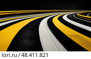 striping road striped ai generated. Стоковое AI-изображение, AI-художник Vectorwin / Фотобанк Лори