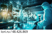 radiation nuclear plants ai generated. Стоковое AI-изображение, AI-художник Vectorwin / Фотобанк Лори