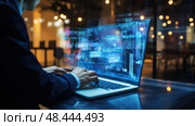 openness transparent data ai generated. Стоковое AI-изображение, AI-художник Vectorwin / Фотобанк Лори