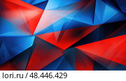 vibrant blue and red background ai generated. Стоковое AI-изображение, AI-художник Vectorwin / Фотобанк Лори