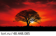suncontrast red background design ai generated. Стоковое AI-изображение, AI-художник Vectorwin / Фотобанк Лори