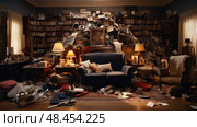 disorganization house burden ai generated. Стоковое AI-изображение, AI-художник Vectorwin / Фотобанк Лори