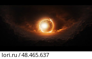 celestial sun moon ai generated. Стоковое AI-изображение, AI-художник Vectorwin / Фотобанк Лори