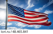 anthem star spangled banner ai generated. Стоковое AI-изображение, AI-художник Vectorwin / Фотобанк Лори
