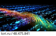 speed data packet ai generated. Стоковое AI-изображение, AI-художник Vectorwin / Фотобанк Лори