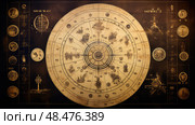 nakshatra vedic astrology ai generated. Стоковое AI-изображение, AI-художник Vectorwin / Фотобанк Лори