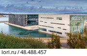 MARSEILLE, FRANCE - 10 Nov 2018 - Museum of European and Mediterranean Civilisations. Редакционное фото, фотограф Сергей Богомяко / Фотобанк Лори