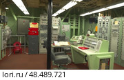Nuclear Missile Launch Control Center Cold War Era. Стоковое видео, видеограф Поскребышев Михаил / Фотобанк Лори