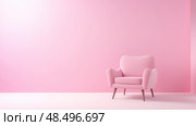 pastel pink background nobody ai generated. Стоковое AI-изображение, AI-художник Vectorwin / Фотобанк Лори