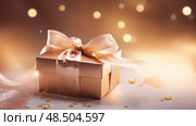 jewelry opened gift box ai generated. Стоковое AI-изображение, AI-художник Vectorwin / Фотобанк Лори
