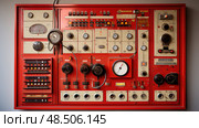 alarm fire system ai generated. Стоковое AI-изображение, AI-художник Vectorwin / Фотобанк Лори