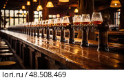 taps beer wood ai generated. Стоковое AI-изображение, AI-художник Vectorwin / Фотобанк Лори