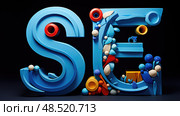 compoition blue letter s ai generated. Стоковое AI-изображение, AI-художник Vectorwin / Фотобанк Лори