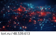 network cyber security texture ai generated. Стоковое AI-изображение, AI-художник Vectorwin / Фотобанк Лори
