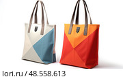 geometric tote bag ai generated. Стоковое AI-изображение, AI-художник Vectorwin / Фотобанк Лори