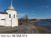 Ярославль, Набережная реки Которосль. Редакционное фото, фотограф Николай Алмаев / Фотобанк Лори