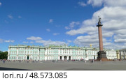 Hermitage and Palace Square in St. Petersburg - timelapse, 4k (2015 год). Редакционное видео, видеограф Михаил Коханчиков / Фотобанк Лори