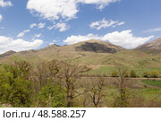 View of the mountains in Armenia. Tavush region. Стоковое фото, фотограф Evgenia Shevardina / Фотобанк Лори