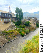 Старая часть Ахты, Дагестан (2024 год). Стоковое фото, фотограф Erik Seitov / Фотобанк Лори
