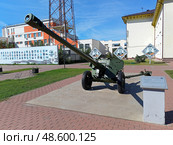 85-мм дивизионная пушка Д-44 — советское артиллерийское орудие. Редакционное фото, фотограф Василий Мальцев / Фотобанк Лори