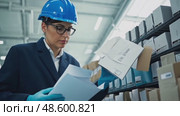 Professional Engineer: Safety and Precision in Industrial Work. Стоковое AI-видео, аниматор Данила Большаков / Фотобанк Лори