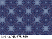 Violet and blue abstract background. template with geometric design. symmetric Abstract circle ornaments and decorative kaleidoscope texture. Стоковая иллюстрация, иллюстратор Константин Григорьев / Фотобанк Лори