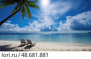 turquoise mostly sunny ai generated. Стоковое AI-изображение, AI-художник Vectorwin / Фотобанк Лори