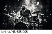 energy black and white music concert ai generated. Стоковое AI-изображение, AI-художник Vectorwin / Фотобанк Лори