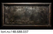 chipped dark room frame ai generated. Стоковое AI-изображение, AI-художник Vectorwin / Фотобанк Лори