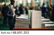 career resume book ai generated. Стоковое AI-изображение, AI-художник Vectorwin / Фотобанк Лори