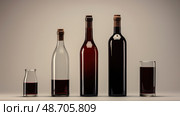 magnum wine bottle sizes ai generated. Стоковое AI-изображение, AI-художник Vectorwin / Фотобанк Лори